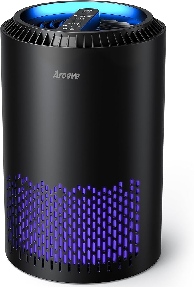 AROEVE Air Purifiers for Home, Air Purifier Air Cleaner For Smoke Pollen